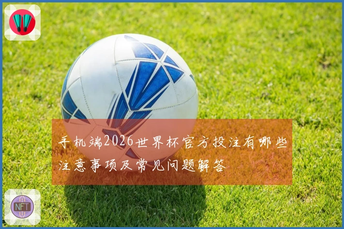 手机端2026世界杯官方投注有哪些注意事项及常见问题解答