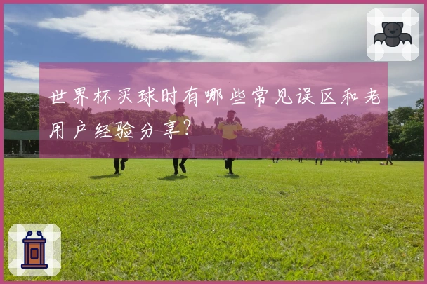 世界杯买球时有哪些常见误区和老用户经验分享？