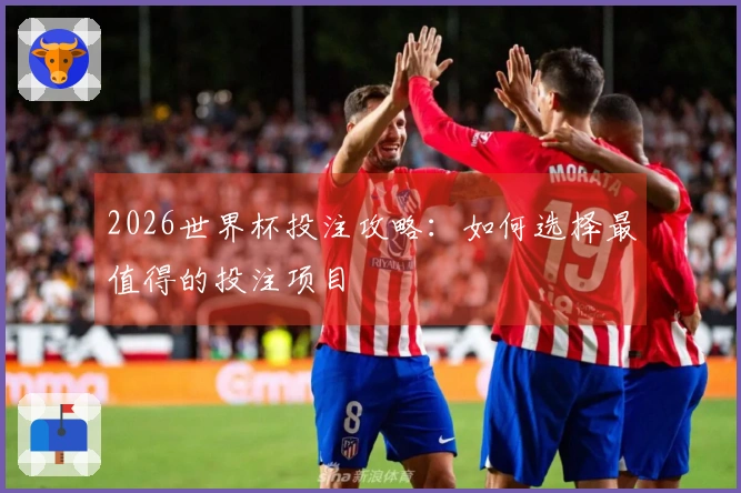 2026世界杯投注攻略:如何选择最值得的投注项目