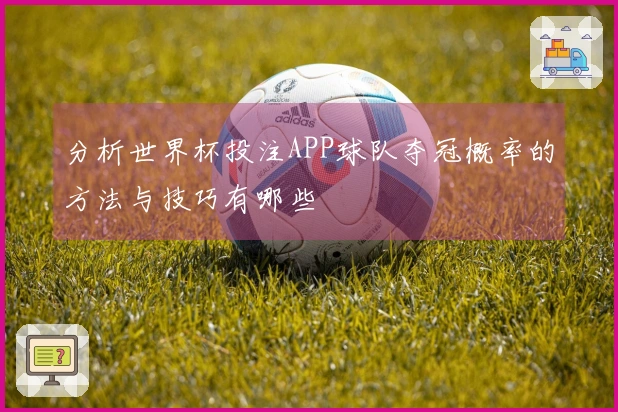 分析世界杯投注APP球队夺冠概率的方法与技巧有哪些