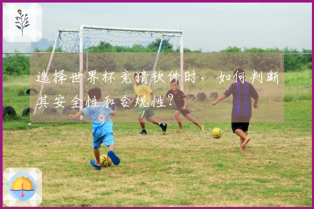 选择世界杯竞猜软件时，如何判断其安全性和合规性？